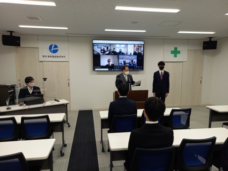 2022年　新年度朝礼