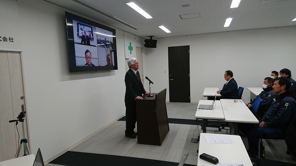 2024年　新年朝礼