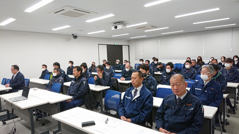 2024年　新年朝礼