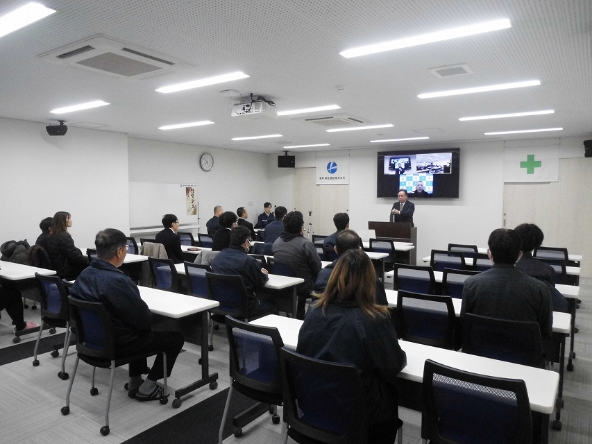 2024年　新年朝礼