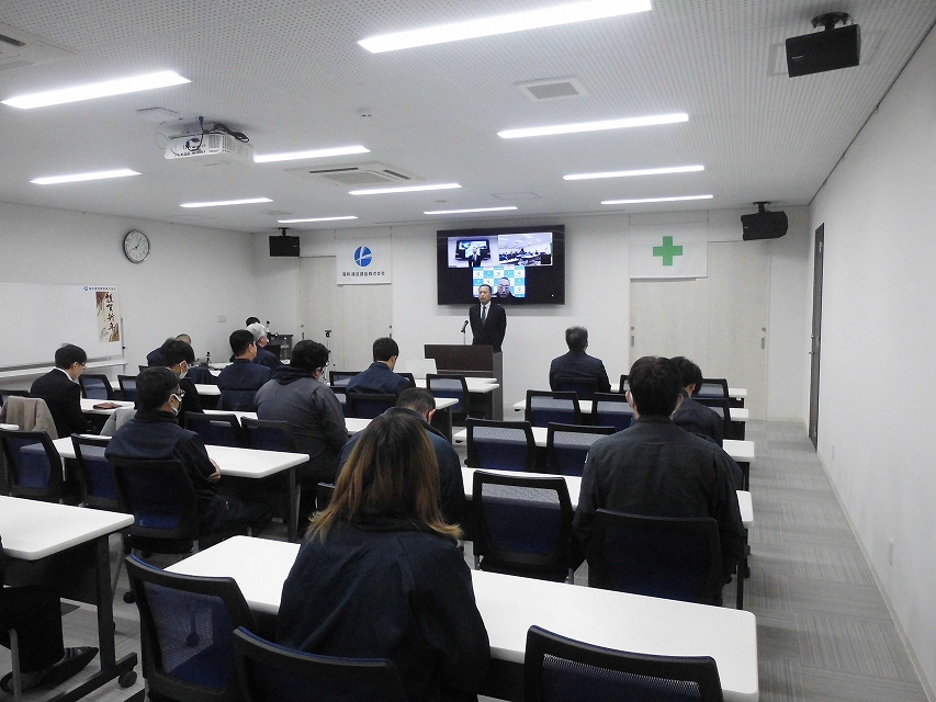 2024年　新年朝礼