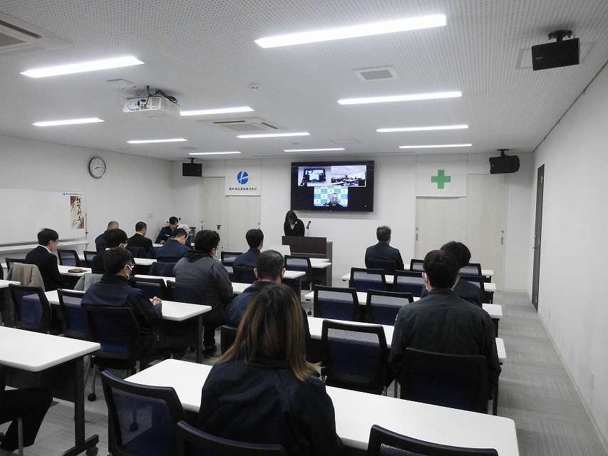 2024年　新年朝礼