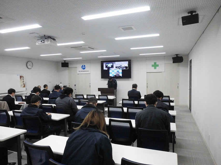 2024年　新年朝礼